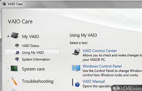 vaio care premium tools